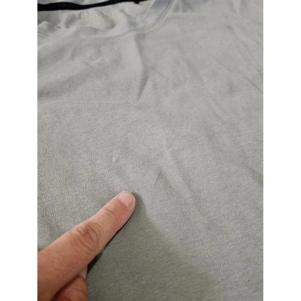 Banana Republic Luxe Touch Tee Mens Large Grey 100% Cotton Short Sleeve T-Shirt